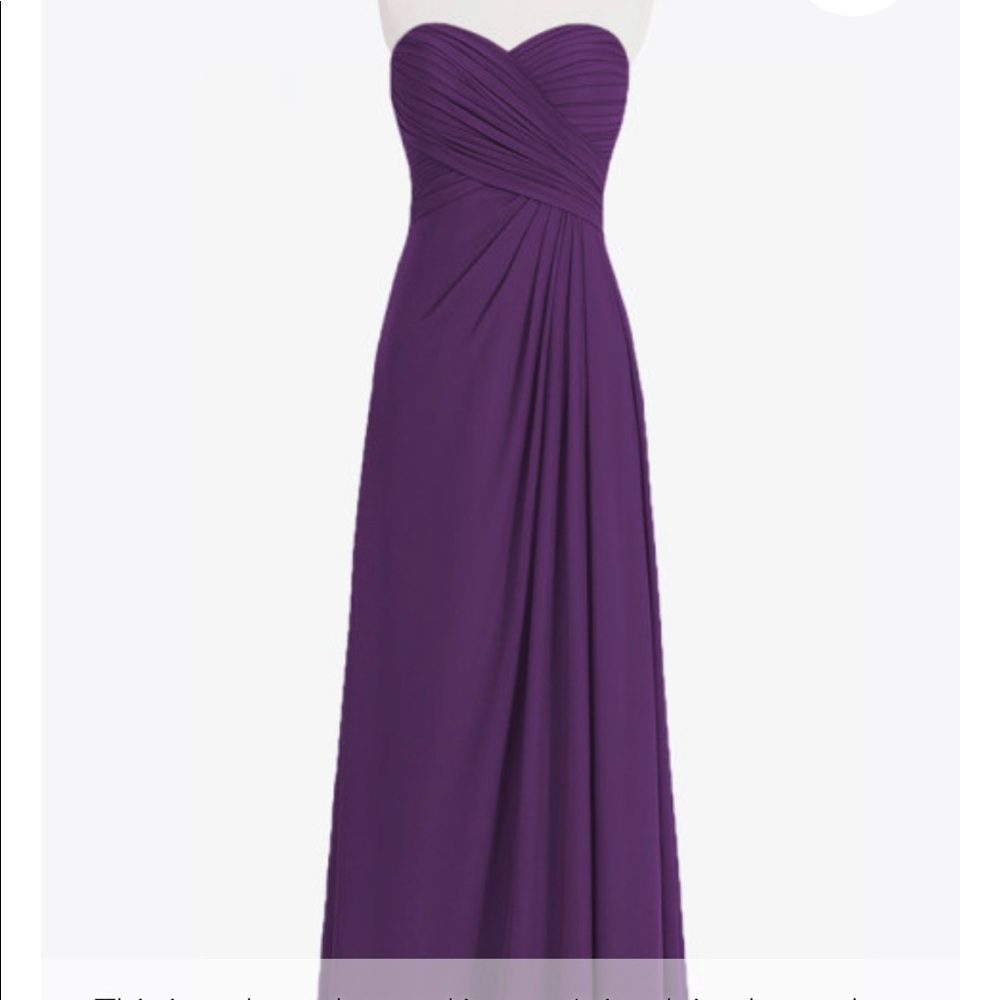 KF Bridal Plum Bridesmaid Dress B14076